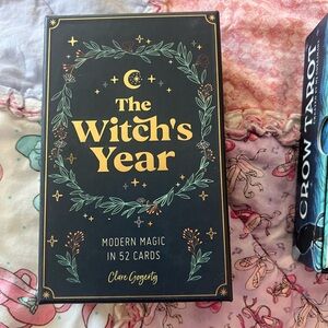The Witch's Year Tarot/Oracle Deck - Black & Gold